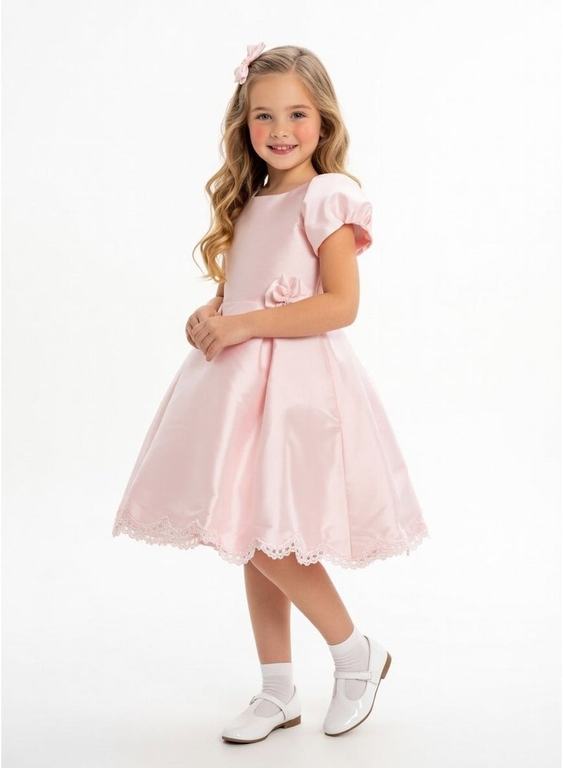 QUEEN PEACH Girls Party Dress, Princess Dress Party Wear Wedding Evening Formal Pageant Dance Gown for Birthday Kid Girls Elegant - Image 1