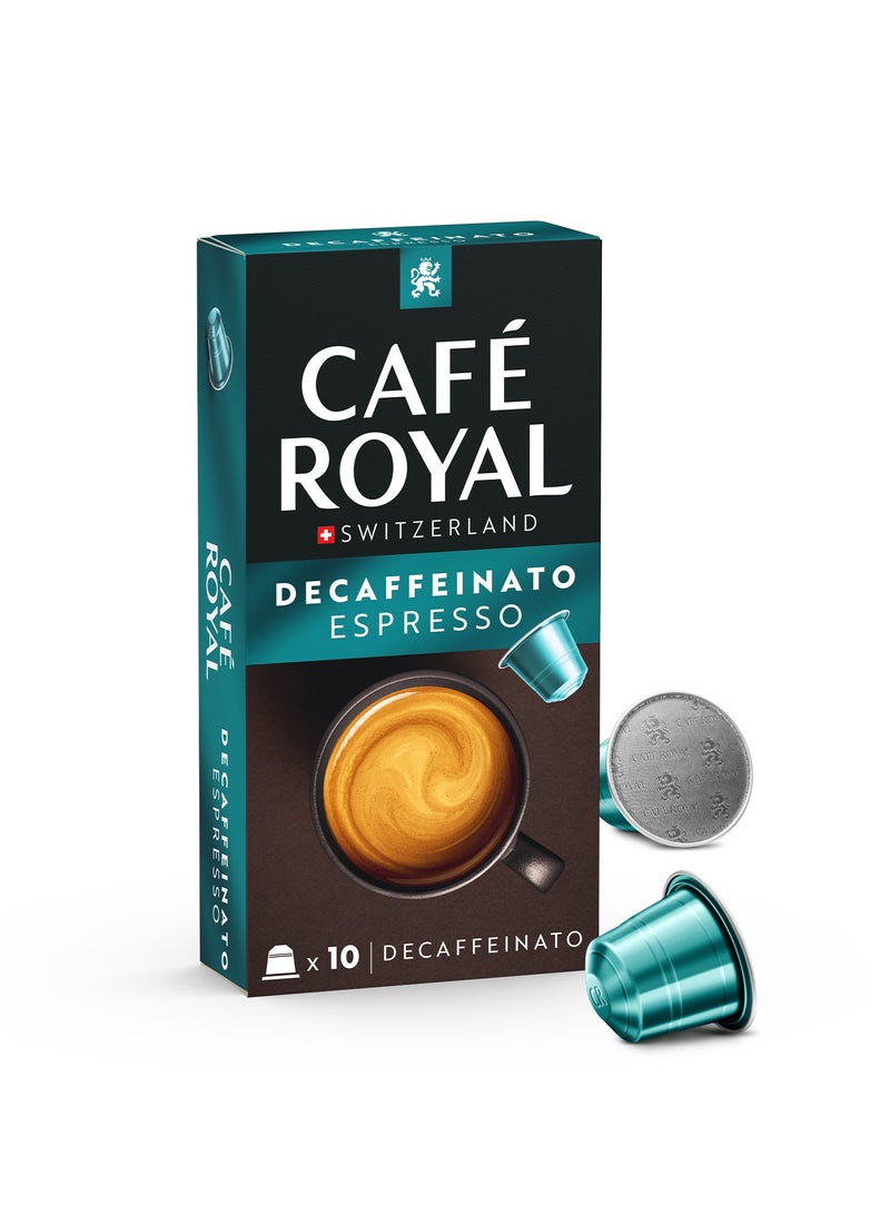 Cafe Royal كافيه رويال إسبريسو دكاف 10 كبسولات - Image 1