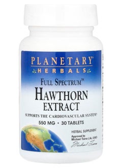 Full Spectrum™ Hawthorn Extract 550 mg 30 Tablets