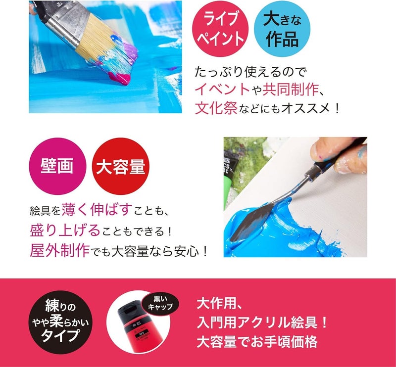 Liquitex Basics Acrylic Colour 400ml Bright Aqua Green - Image 3