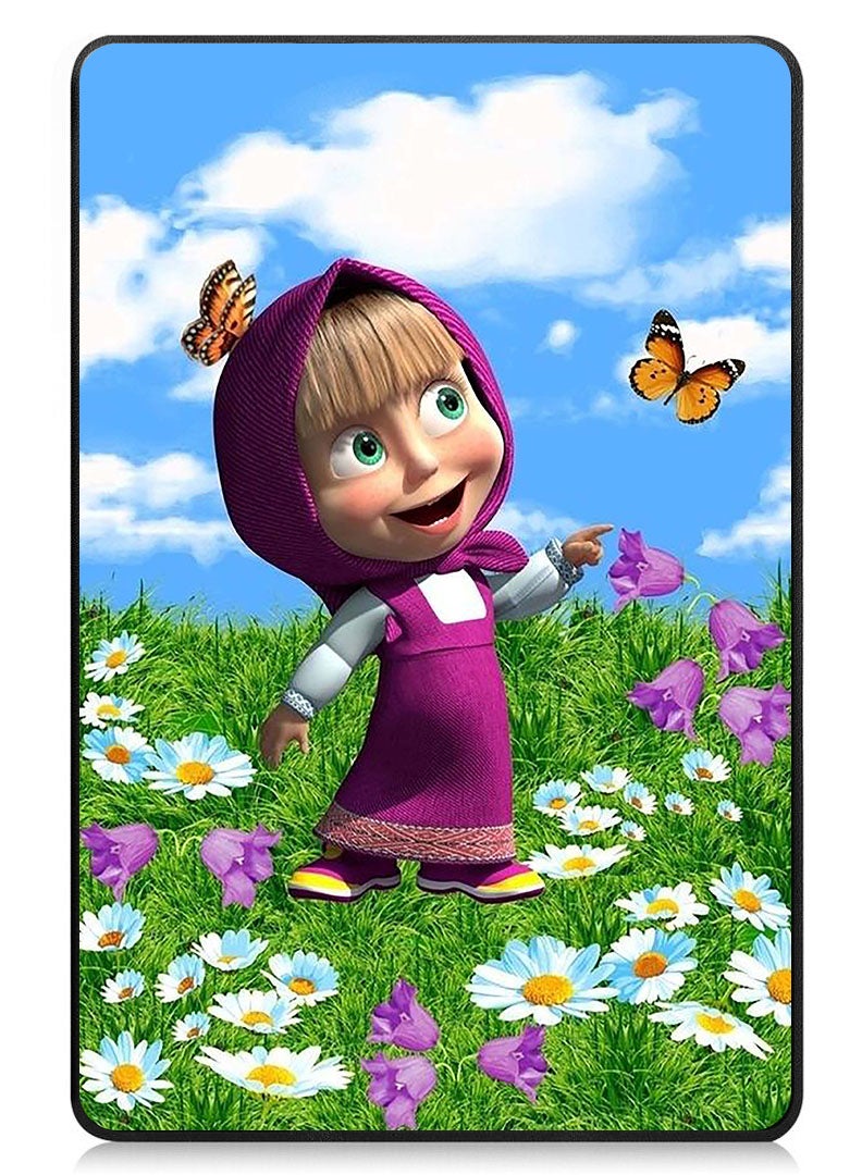 Theodor Protective Flip Case For Apple iPad Pro 13 (2024) With Trifold Stand Auto Wake Sleep Shockproof Cover Butterfly - Image 1