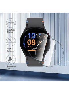 X-level 2 Pack Screen Protector for Samsung Galaxy Watch FE/ 7 /5 /4  40mm Tempered Glass Film, Anti-Shatter, Anti-Scratch, Bubble Free Smartwatch Accessories  - Image 5