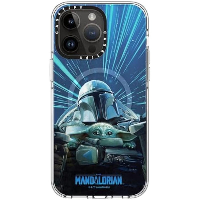 Casetify Clear iPhone 14 Pro Max Case 【Mandalorian Co-Lab/Not Yellowing / 6.6ft Drop Protection/Compatible with Magsafe】 - You Ready for an Adventure - Clear - Image 3