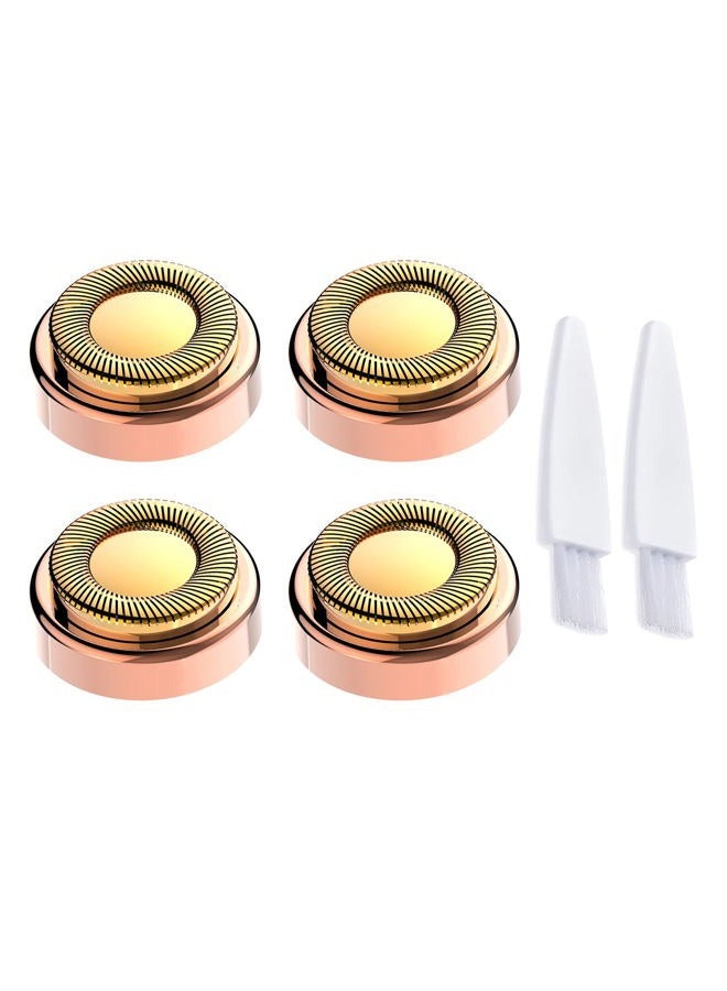 LinMei 4PCS LinMei Replacement Heads Compatible for GEN 1 Finishing Touch Flawless Women's Painless Hair Remover with Cleaning Brushes - Image 1