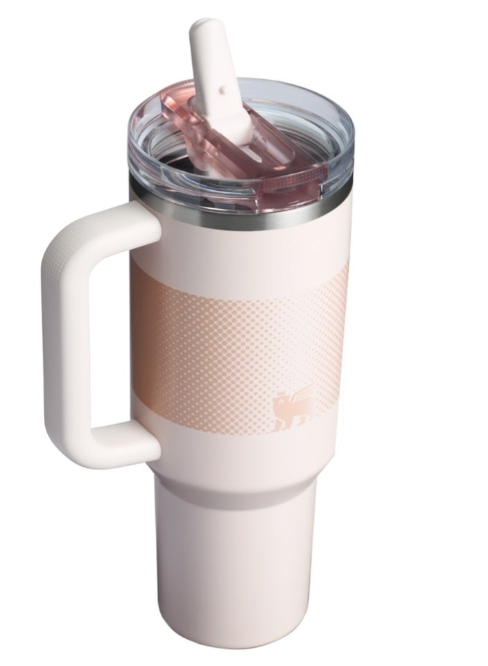 Stanley Cup 40 oz - Rose Quartz Fade Quencher ProTour FlipStraw Tumbler, Leakproof Insulated Stainless Steel Travel Mug with Handle, Perfect Gift for Any Occasion - Image 2