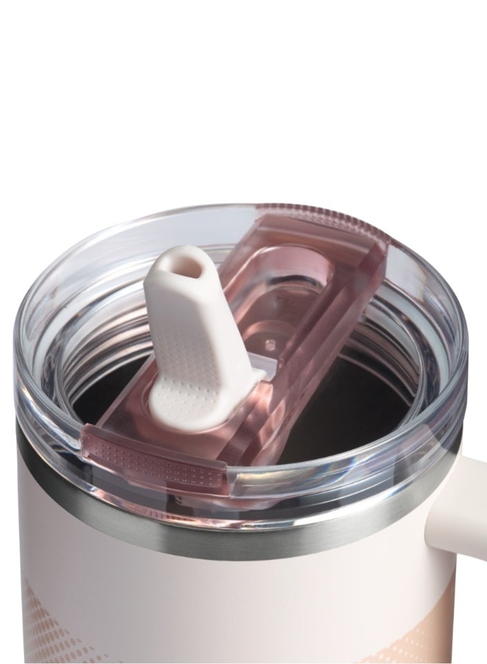 Stanley Cup 40 oz - Rose Quartz Fade Quencher ProTour FlipStraw Tumbler, Leakproof Insulated Stainless Steel Travel Mug with Handle, Perfect Gift for Any Occasion - Image 3