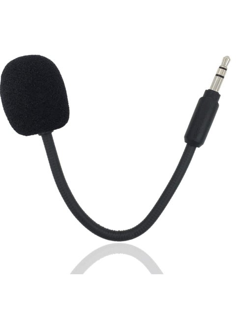 Mic Replacement for Logitech G433 / G233 Wired Gaming Headsets, 3.5mm Detachable Unidirectional Game Boom Microphon