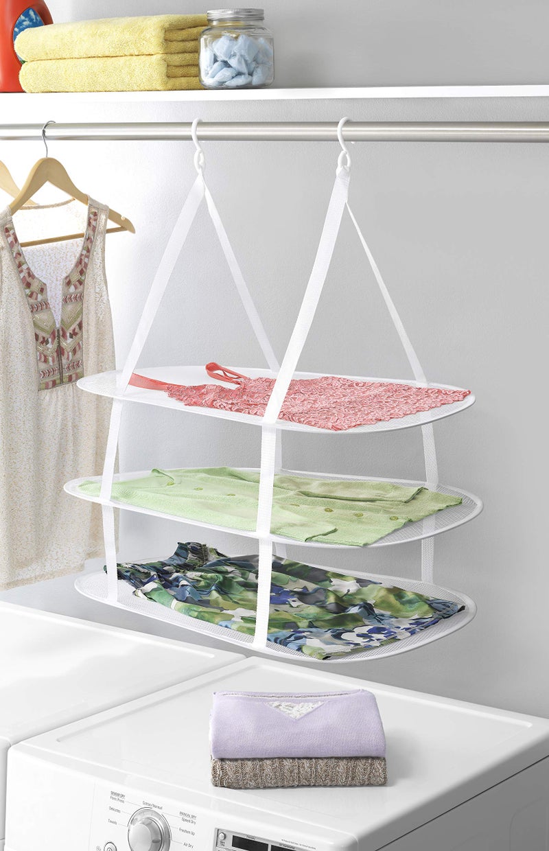 Whitmor 6506-9367-WHT Pop & Fold Clothes Dryer, White - Image 2