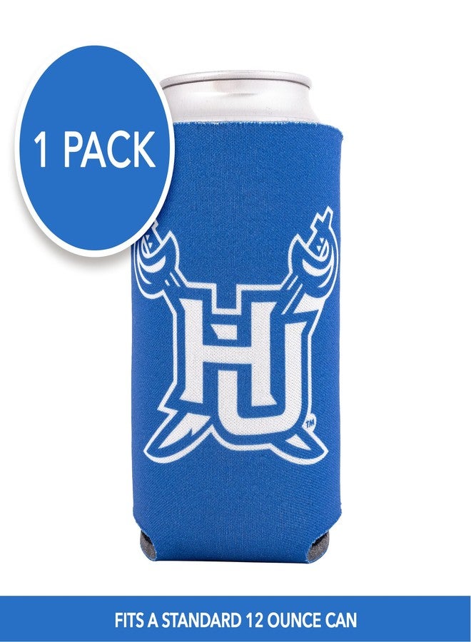 ديزرت كاكتوس حافظة علب مشروبات من جامعة هامبتون، بتصميم صبار الصحراء، مبرد مشروبات لفريق فيرجينيا بايرتس، عبوة واحدة من الفوم، حامل علب سعة 12 أونصة، جانب واحد (التصميم أ) - Image 3