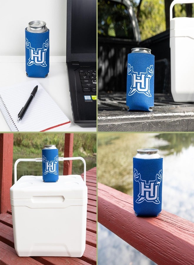 ديزرت كاكتوس حافظة علب مشروبات من جامعة هامبتون، بتصميم صبار الصحراء، مبرد مشروبات لفريق فيرجينيا بايرتس، عبوة واحدة من الفوم، حامل علب سعة 12 أونصة، جانب واحد (التصميم أ) - Image 2