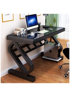 AGD Gaming table Computer desk , simple home desk, suitable for bedroom, steel frame wooden desk, PC laptop desk, study desk  - Image 2