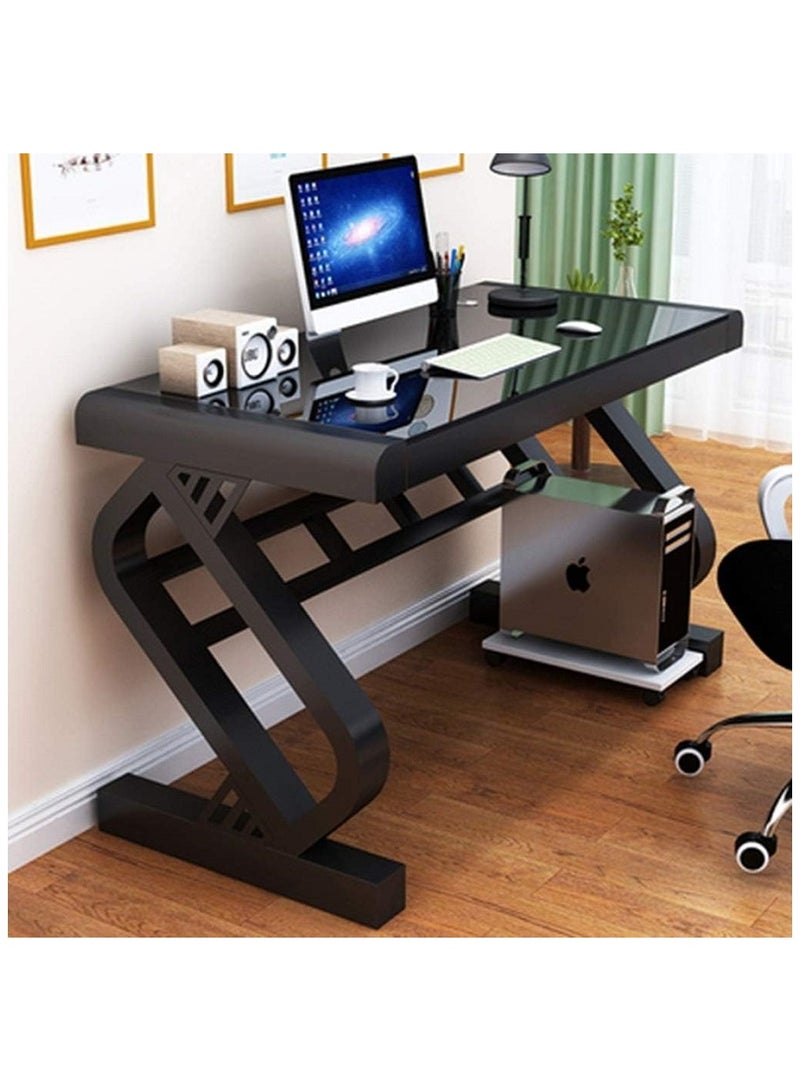 AGD Gaming table Computer desk , simple home desk, suitable for bedroom, steel frame wooden desk, PC laptop desk, study desk  - Image 2