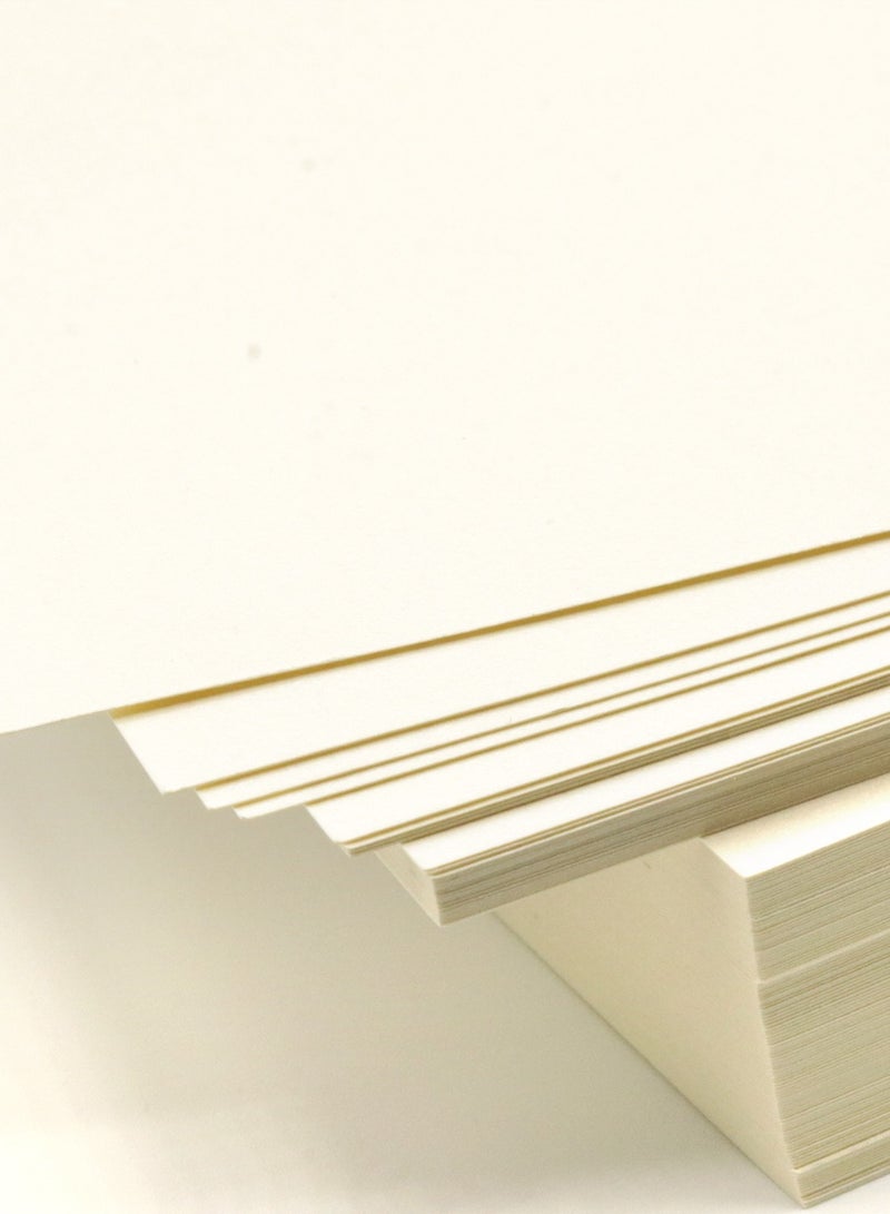 firstnock 180GSM Ice Gold Paper Ivory Size A4 50 Sheets | Certificate, Wedding Card, Invitations cards, Gift Paper Metallic Finish Paper - Image 5