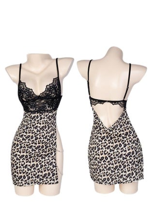 Leopard Print Underwear Includes Nightgown and T-pants - pzsku/Z0B4D82FBE15D67E537BEZ/45/_/1732760774/dad2fb49-6d4d-4e3b-972b-e5f559d777d1