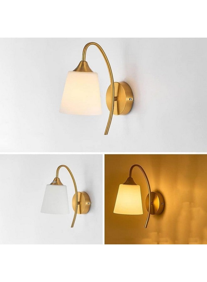 SINOMAN Wall Light for Living Room Modern/Wall Lamps for Bedroom/for Living Room/Wall Lights for Home Decoration/Bedside Wall lamp/Swing Arm, Black (PVC Gold (Pack of 1)) - Image 5