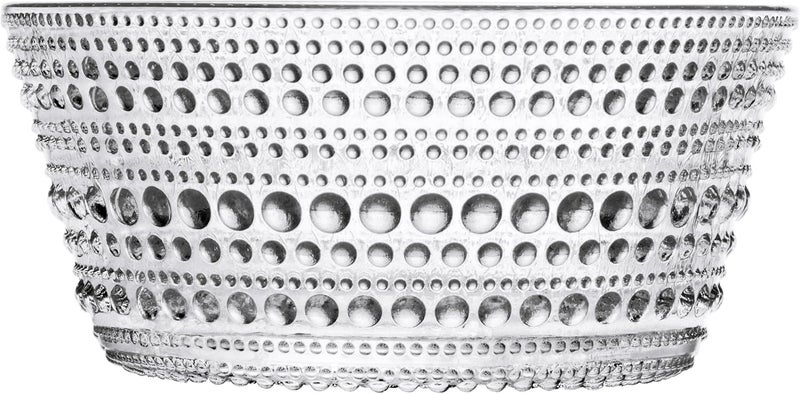 Iittala Kastehelmi Decorative Glass Bowl in Clear - Image 1