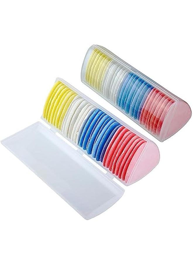 Generic - Tailor Sewing Chalk, Triangle Invisible Box Tailors Chalk, Tailor's Fabric Marker Chalk, Colorful Garment Drawing Tool for Marking Fabric - Image 1