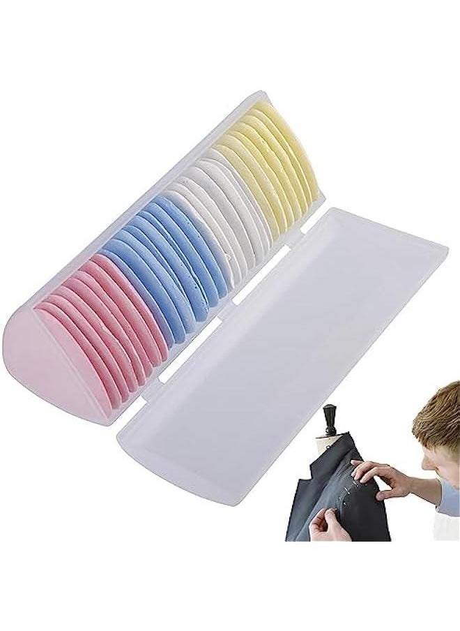 Generic - Tailor Sewing Chalk, Triangle Invisible Box Tailors Chalk, Tailor's Fabric Marker Chalk, Colorful Garment Drawing Tool for Marking Fabric - Image 1