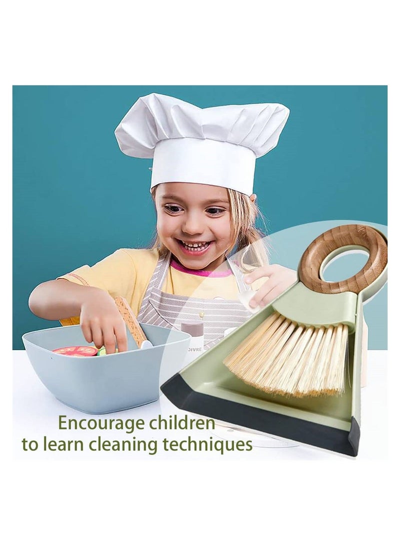 Beauenty Small Dustpan Mini Hand Broom: Small Broom and Dustpan Set, Hand Broom and Dustpan Set, Cute Little Whisk Dust Pan and Brush Set for Camping, Keyboard, Cars, Cats, Tables, countertops, etc - Image 3