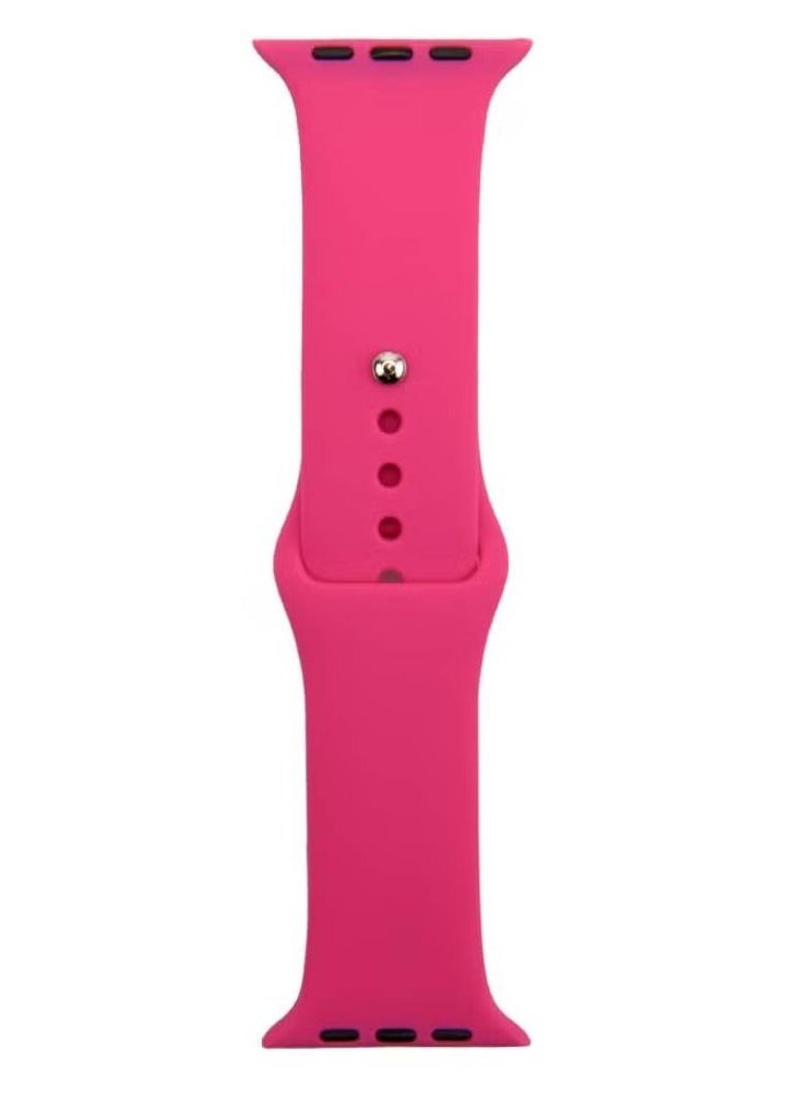 Apple Watch Band 45mm Soft Silicone Sport Band Replacement Wrist Strap Compatible for iWatch Apple Watch Series 7 (45mm) - Image 2
