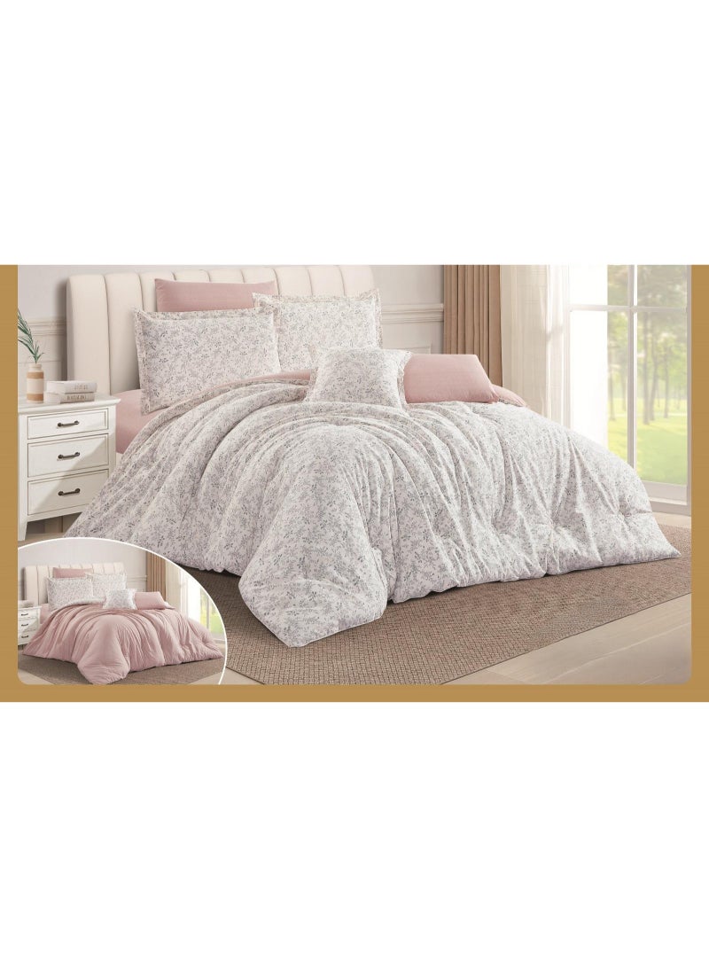 لوفيرا مفرش نفرين مشجر بتصميم حصري من المايكروفايبر مقاس ٢٣٠* ٢٥٠ سم - Image 1