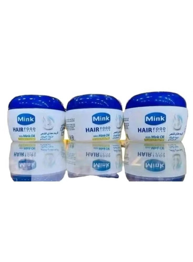 منك مينك كريم مغذي للشعر بزيت المنك 250مل - Image 5