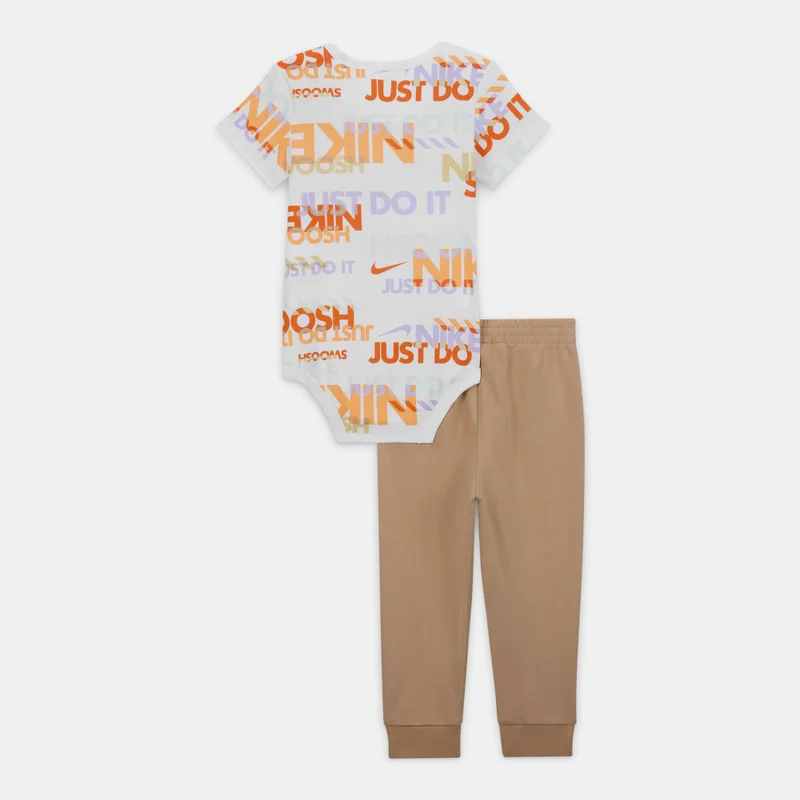 Nike Kids' Sportswear Playful Exploration Bodysuit and Pants Set