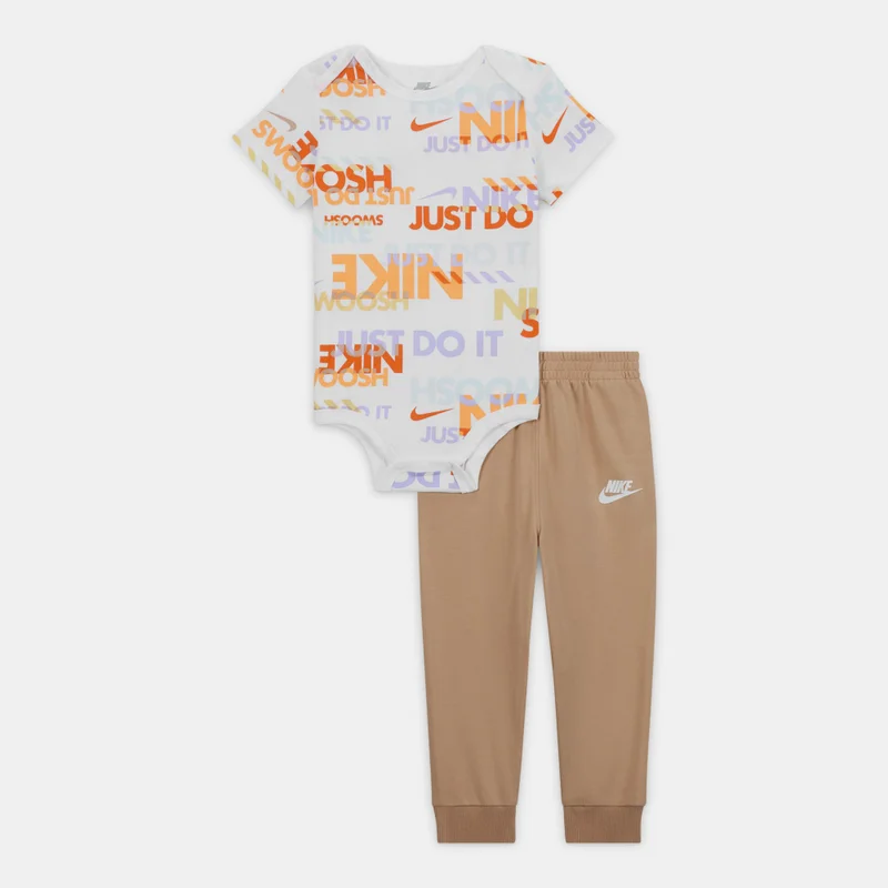 Nike Kids' Sportswear Playful Exploration Bodysuit and Pants Set