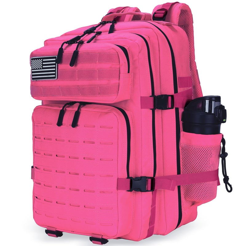 W WINTMING Military Tactical Backpack 45L/25L 3 Day Assault Pack Molle Daypack Hiking Backpack for Men and Women - Image 1
