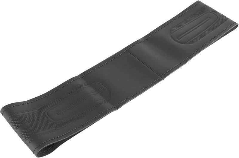 15in Microfiber Steering Wheel Cover, Universal DIY Stitch on Wrap with Needle and Thread, Non - Slip 3D Design for Enhanced Grip, Perfect Fit for (Black) - Image 4