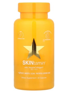 HAIRTAMIN SKINtamin® With VeggieCollagen® 30 Capsules 