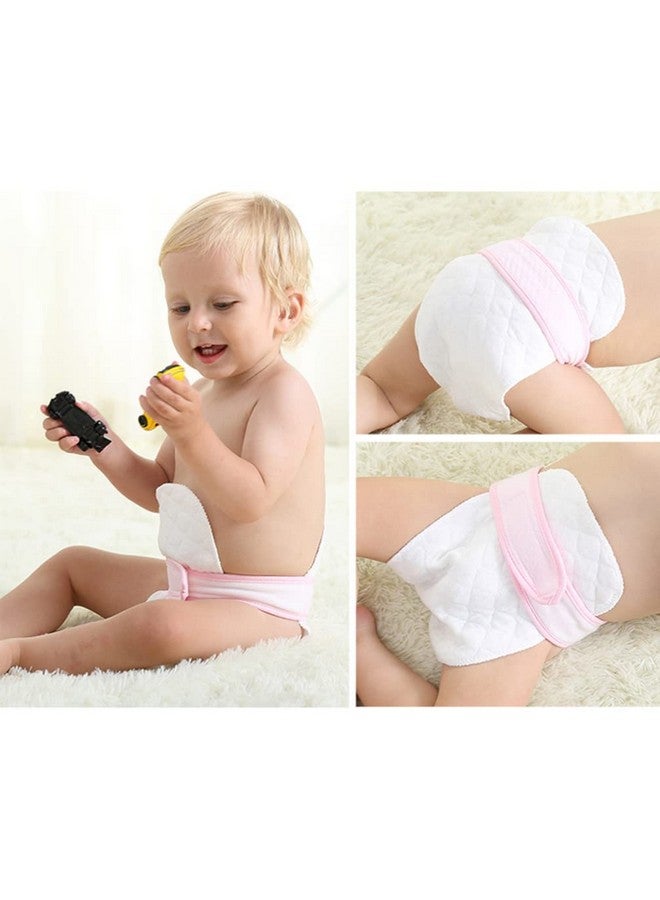 NUOBESTY Diapers Diapers Diapers Newborn 10pcs 3- Ply Cloth Diapers Washable Clothes Cotton Daipers Reusable Cloth Diapers Training Pants for Newborn Supplies Newborn Diaper - Image 3