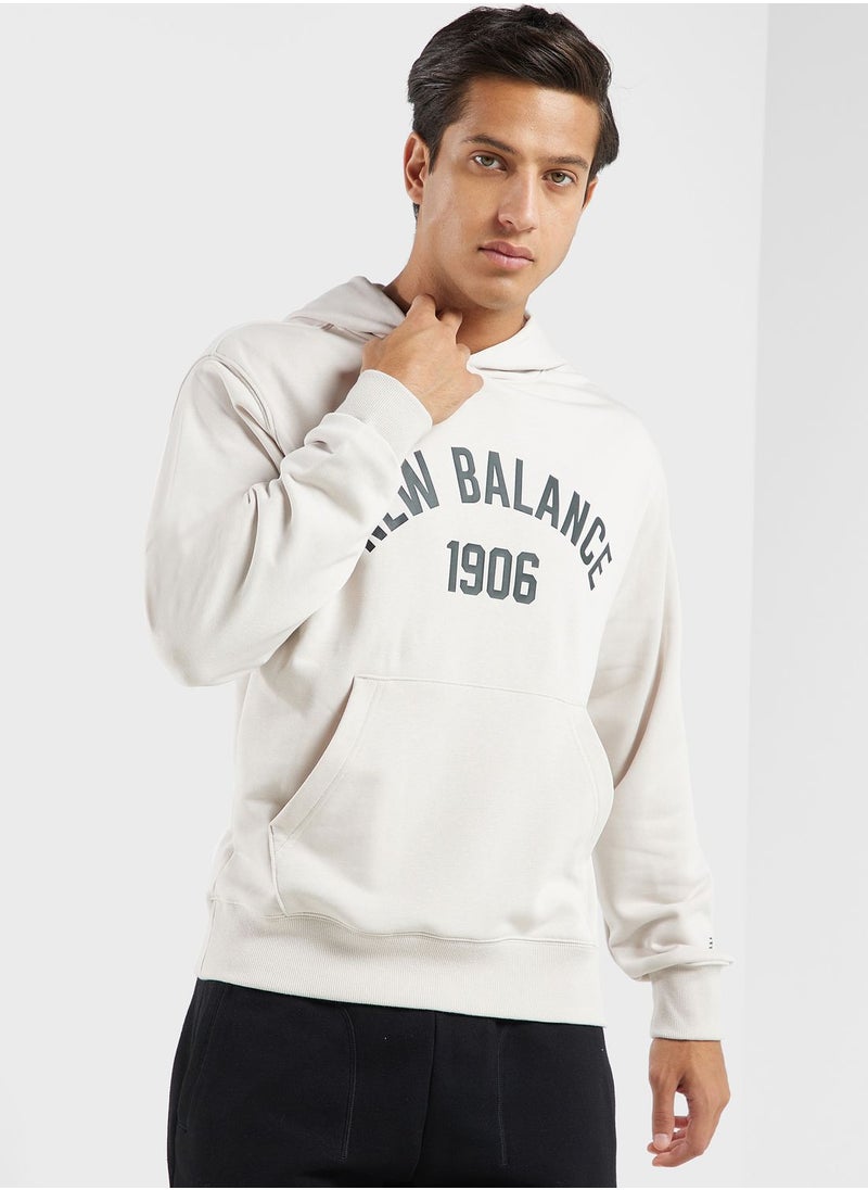 New Balance - Essentials Varsity Fleece Hoodie - Image 1