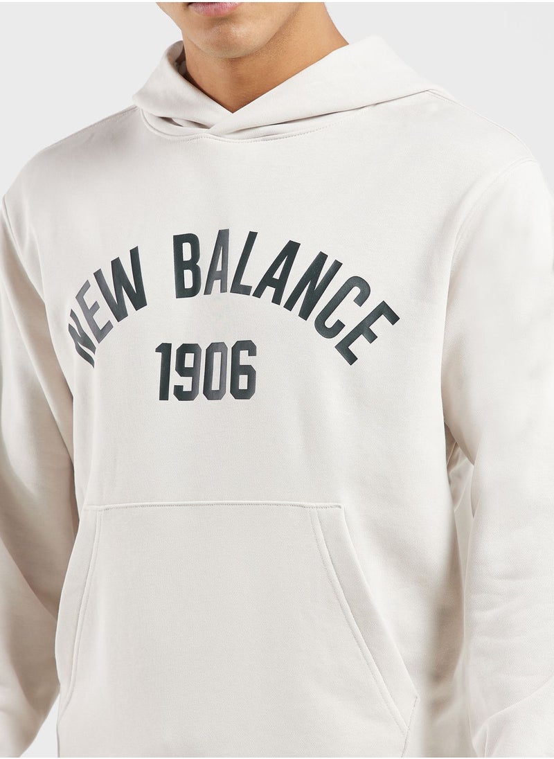 New Balance - Essentials Varsity Fleece Hoodie - Image 1