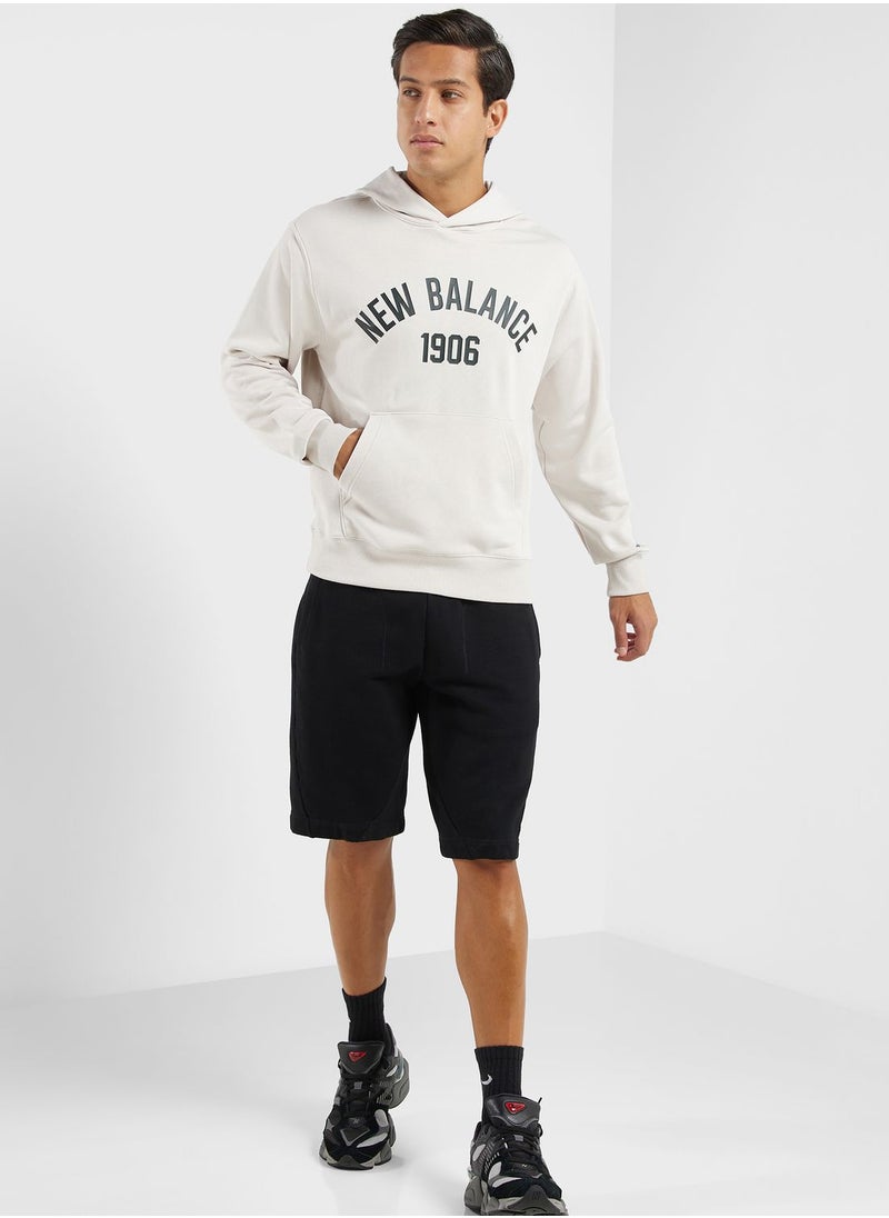 New Balance - Essentials Varsity Fleece Hoodie - Image 1