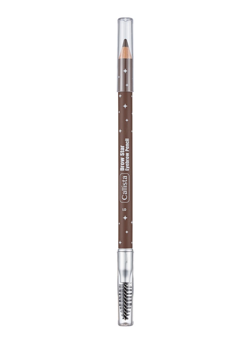 Callista Brow Star Eyebrow Pencil 01 Dark Blonde - Image 2