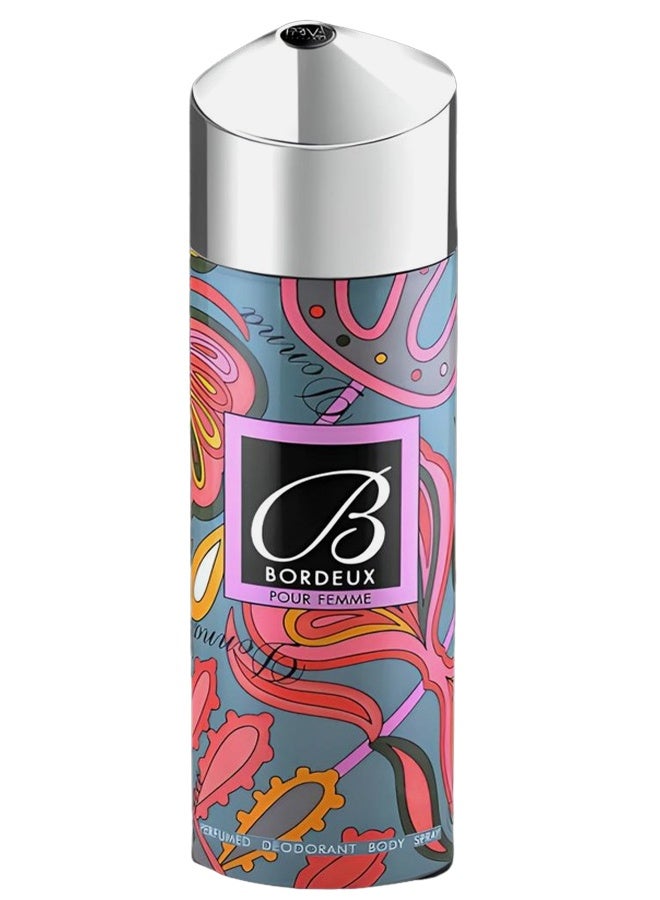 PRIVE Bordeux Deodorant Body Spray For Women 175ml