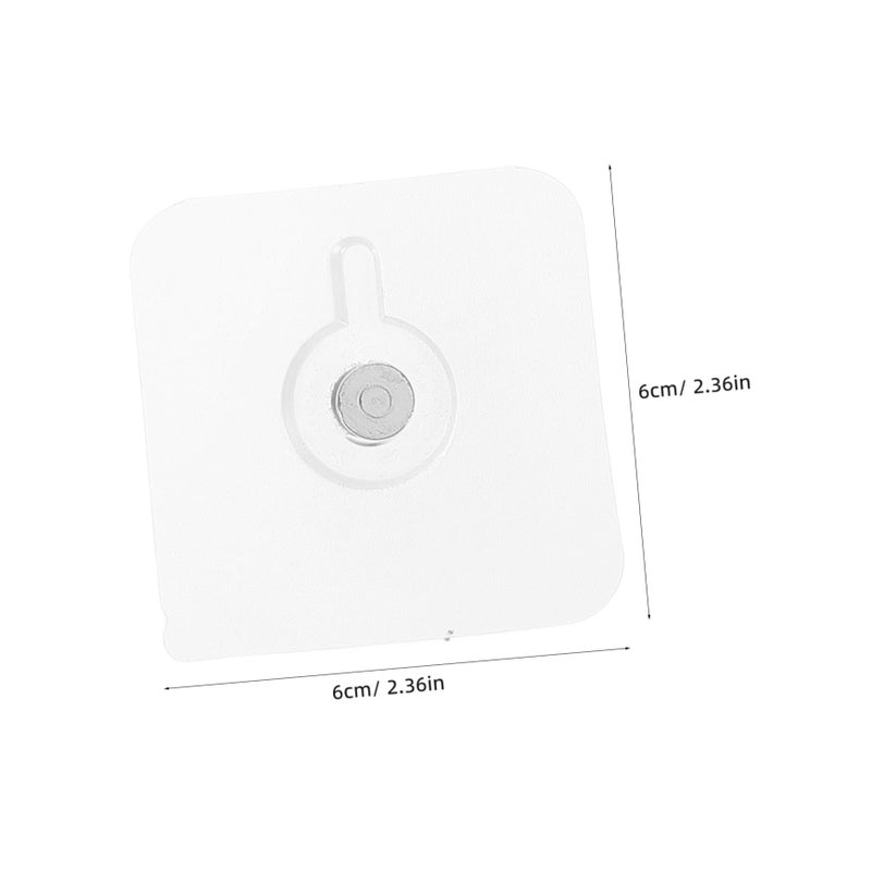 10 Pack Heavy Duty Self Adhesive Wall Hooks No Drill No Trace for Pictures Photos Decor - Image 3
