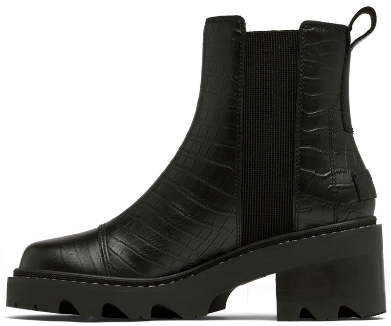 SOREL Women's Joan Now Chelsea Boot - Black, Tawny Buff - 9.5 - Image 3