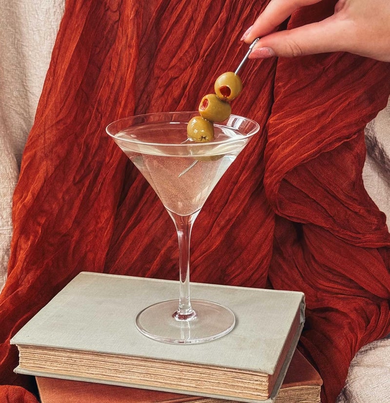 Mora كؤوس مارتيني PURE، مجموعة من 4 - 7 أونص - زجاج كريستالي فاخر مصبوب يدويًا للكوكتيلات، المارتيني، بار المنزل، الكوزموس، الجيمليت، الحفلات، إلخ - أدوات تقديم الكوكتيل الكلاسيكية الحديثة، هدية له/لها - Image 5