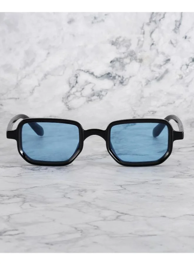 Explicit Poets Explicit Poets Unisex BILLIE Black - Blue Stylish Sunglasses, 41EP3