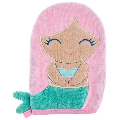 Stephen Joseph Bath Mitt with Finger Puppet, Mermaid - Image 2