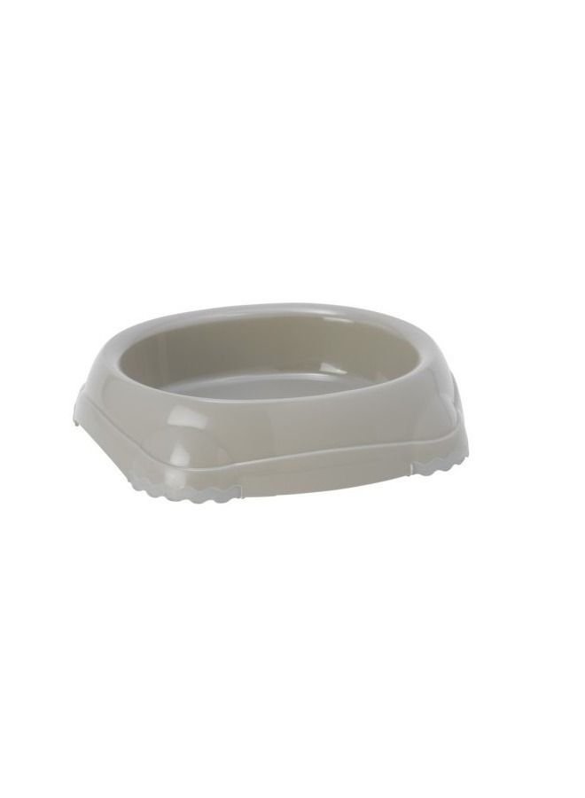 MODERNA Smarty Premium Quality Plastic Feeding Bowl For Pets Grey