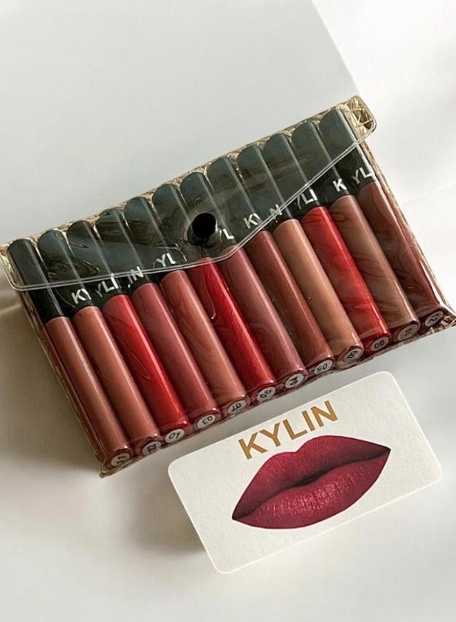 كايلين أحمر شفاه سائل – 12 لون متنوع - Image 3