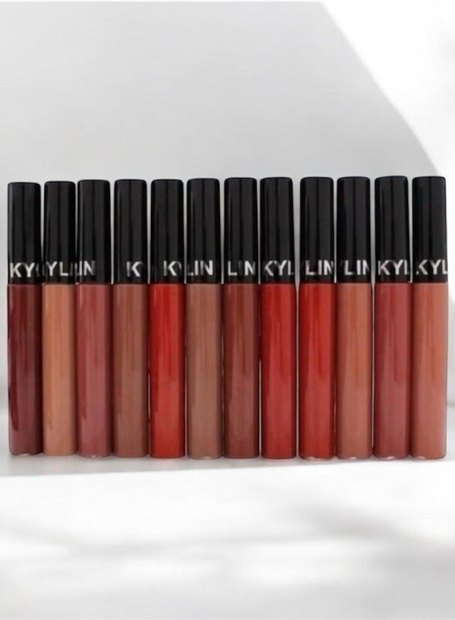 كايلين أحمر شفاه سائل – 12 لون متنوع - Image 1