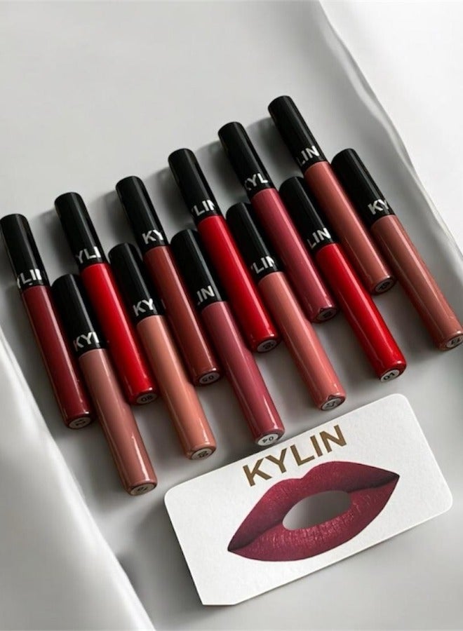 كايلين أحمر شفاه سائل – 12 لون متنوع - Image 2