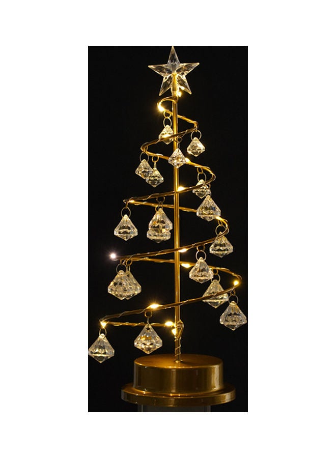 Y&D Crystal Diamond Tree Light Without Battery multicolour 33*13*13cm - Image 4