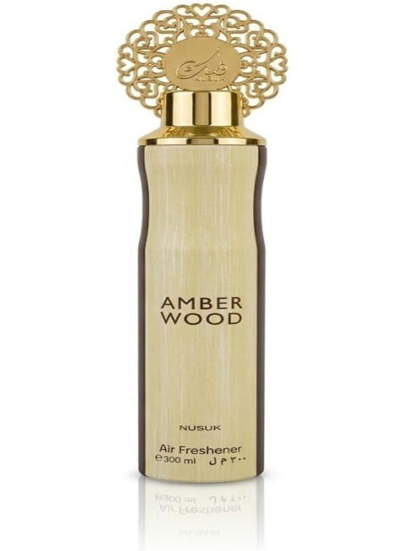 نسك بخاخ معطر جو بريميوم فريز آند أمبر وود من نسك، عبوة كومبو، 2 × 300 مل - Image 4