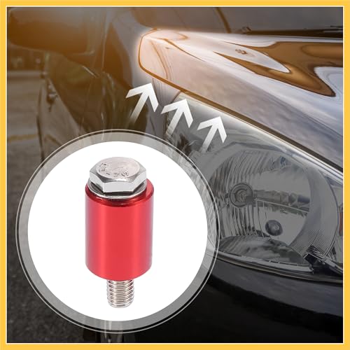 REPAIROCK Car Engine Motor Hood Vent Spacer Riser Hood Vent Spacer Riser Kit Aluminum Alloy 8mm Auto Replacement Parts - Image 3