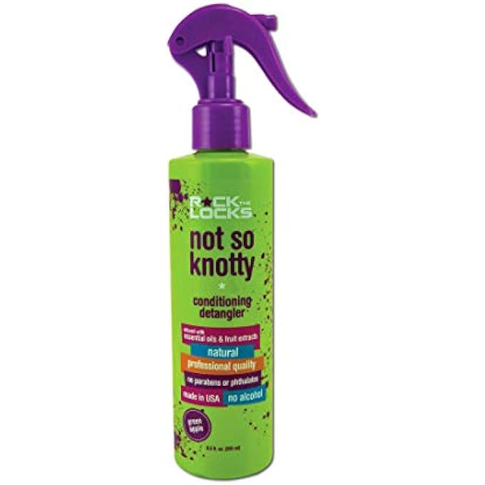 NOT SO KNOTTY GREEN APPLE DETANGLER, GREEN, 8.5 FL. OUNCE